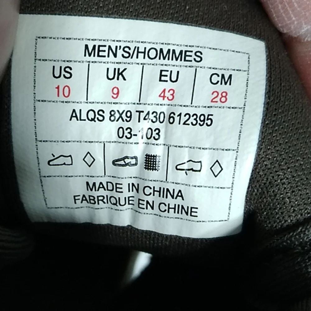 SALE! NWOT The North Face Mens Sandals Sz.10